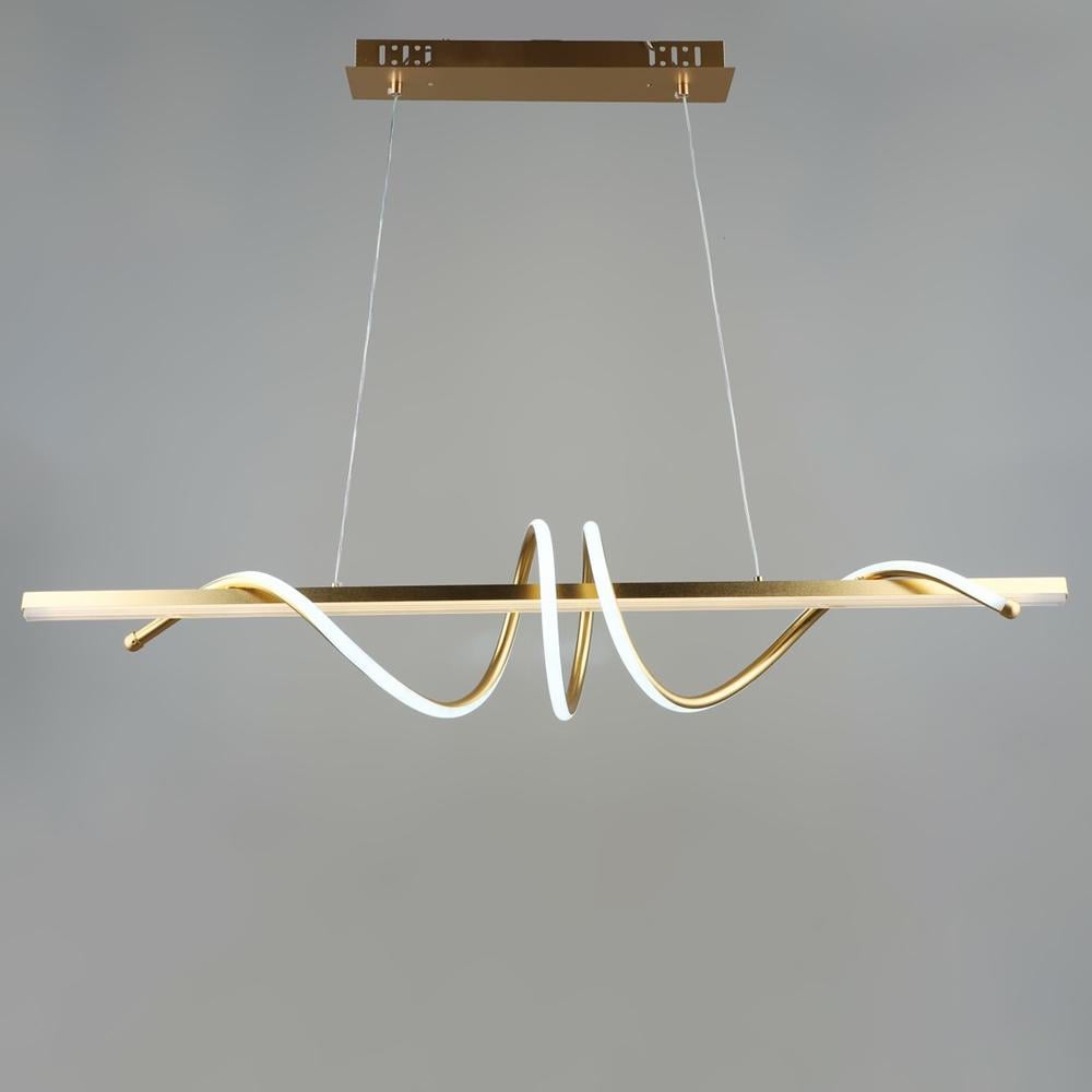 Люстра підвісна світлодіодна Light House SRS-19714/100W GD Золотий Люстра підвісна світлодіодна Light House SRS-19714/100W GD Золотий