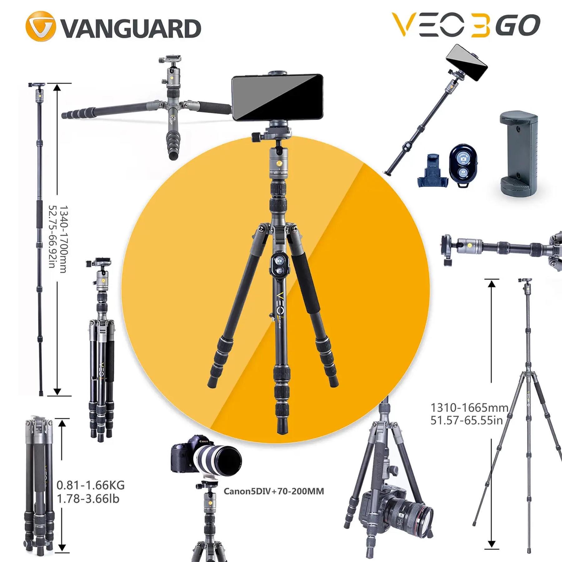 Штатив Vanguard VEO 3GO 235CB (VEO 3GO 235CB) - фото 10