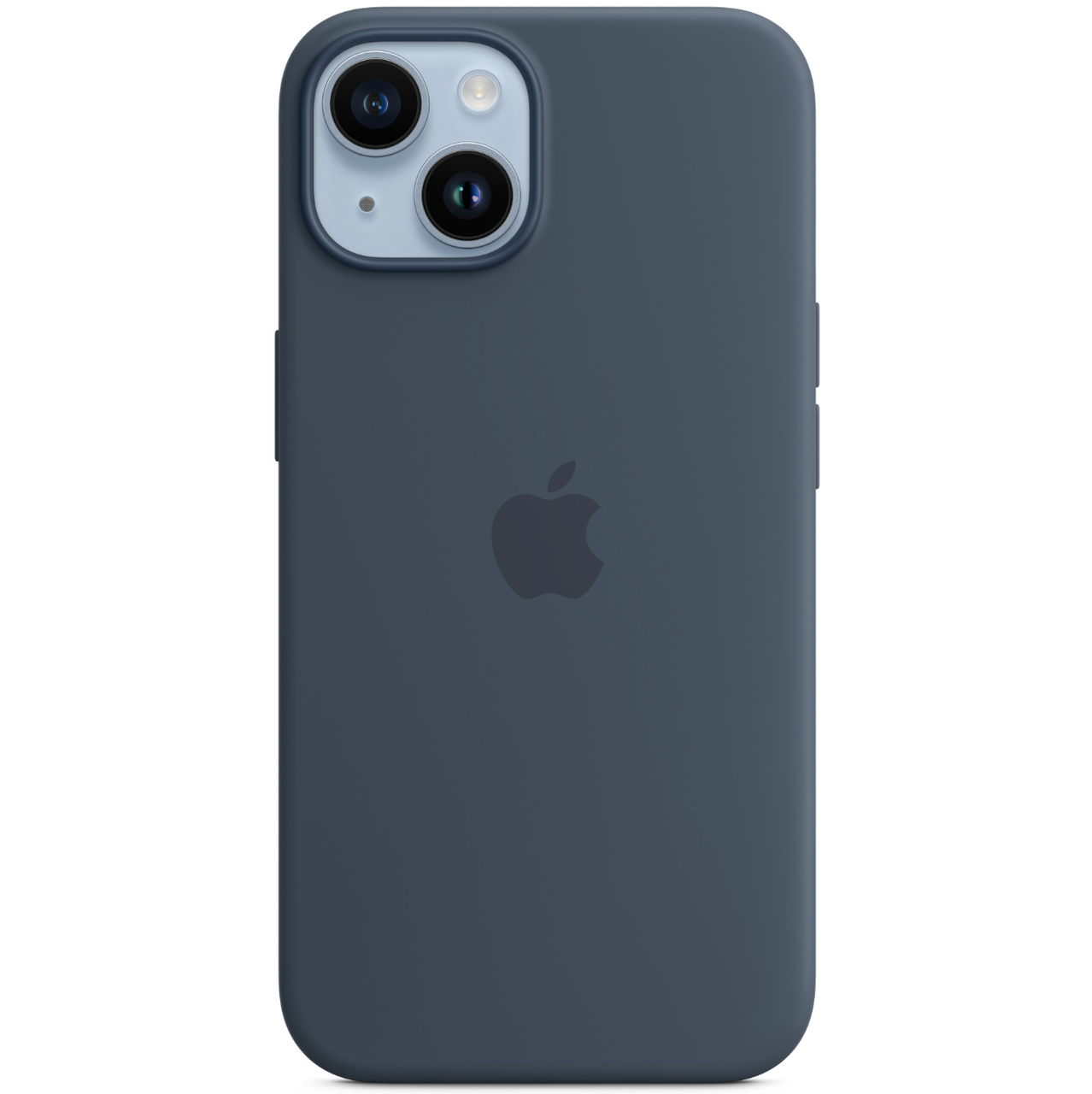 Чехол-накладка Apple Silicone Case with MagSafe for iPhone 14 Plus, Storm Blue (HC)