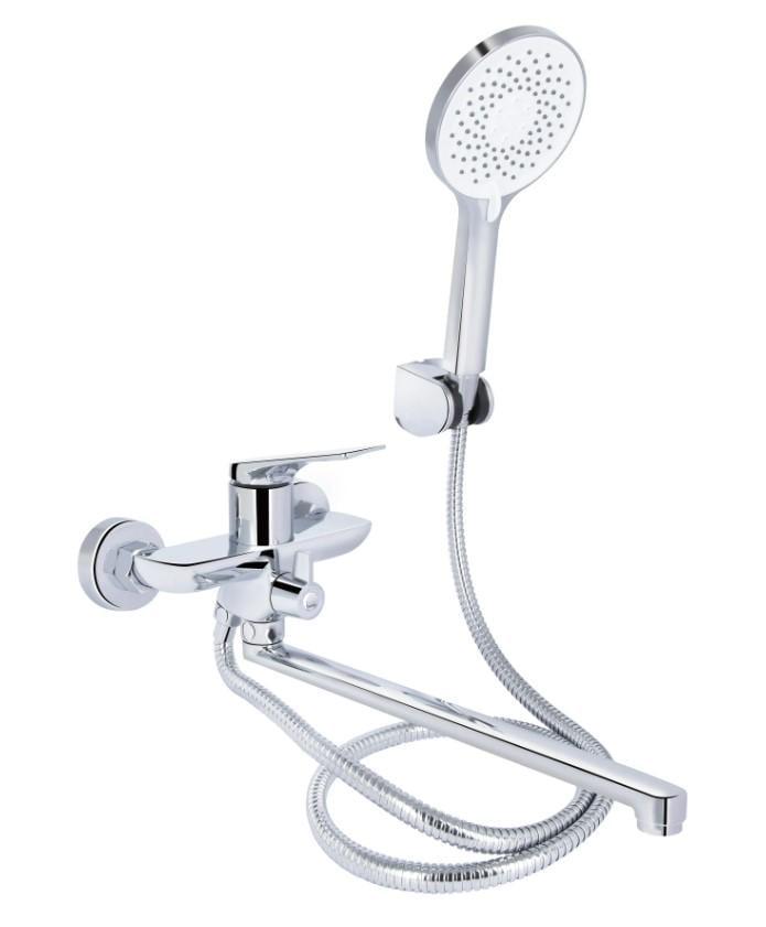 Смеситель для ванны Qtap Vlasta New QTVLA260CRM45644 (56033)