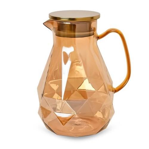 Графин из стекла Stenson R92766 пластиковая крышка 1,8 л (601899)