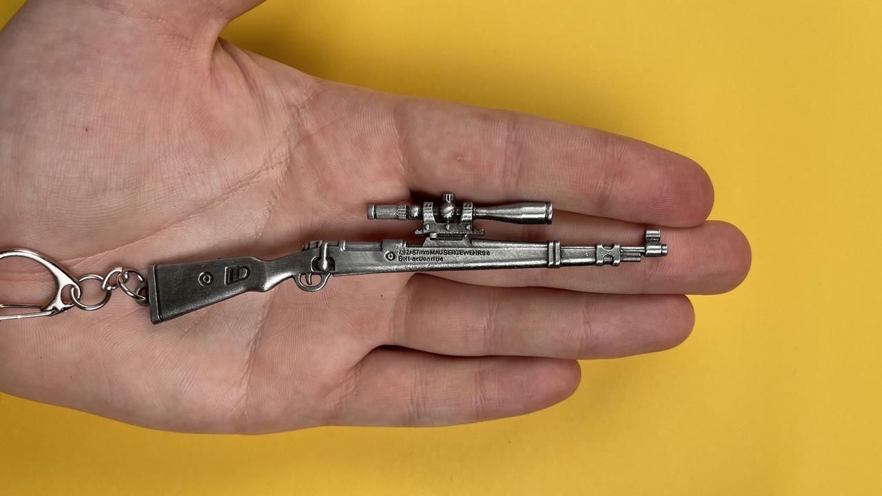 Брелок Pubg mobile Kar98 снайперка металл 12 см (1374312932) - фото 4 Брелок Pubg mobile Kar98 снайперка металл 12 см (1374312932) - фото 4