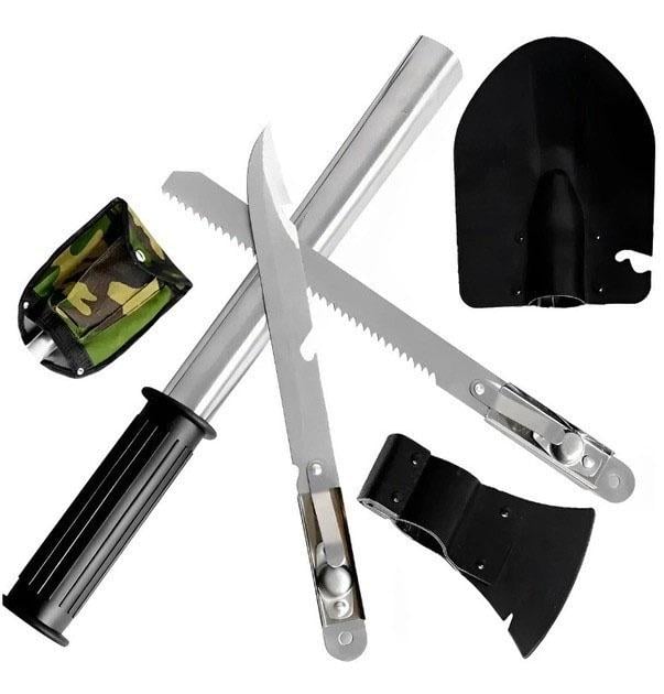 Туристический набор 4в1 лопата/нож/пила/топор (5024461) - фото 2