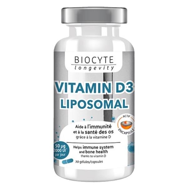 Витамин D Biocyte Vitamin D3 Liposomal 30 капс. (22585967)