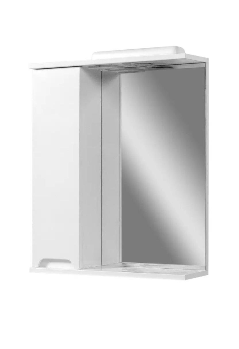 Зеркало для ванной комнаты Висла 65 с подсветкой левое (26350750) - фото 3