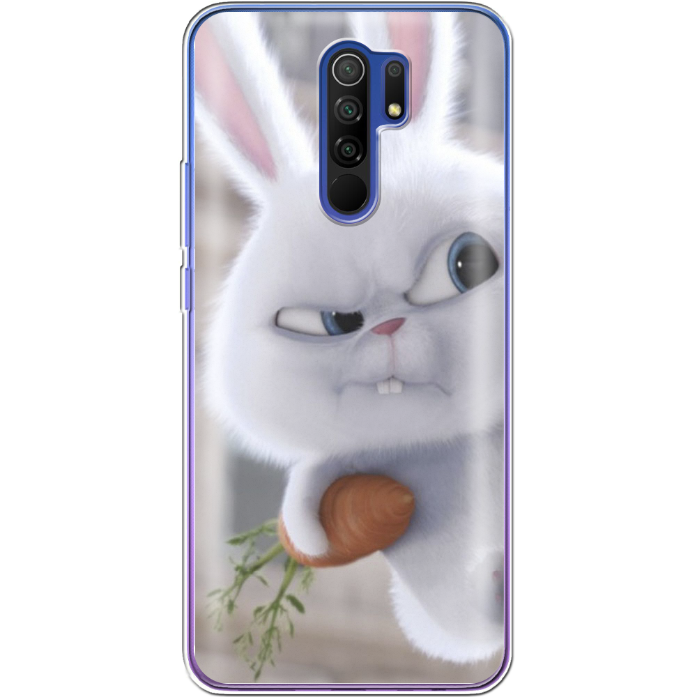 Чохол Boxface Xiaomi Redmi 9 Rabbit Snowball Прозорий силікон (40233-up1116-40233)