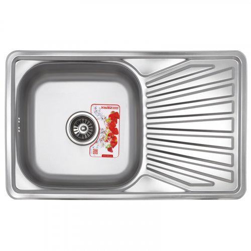 Мойка кухонная Zerix Z7848-08-180MD Micro decor (ZS0574)