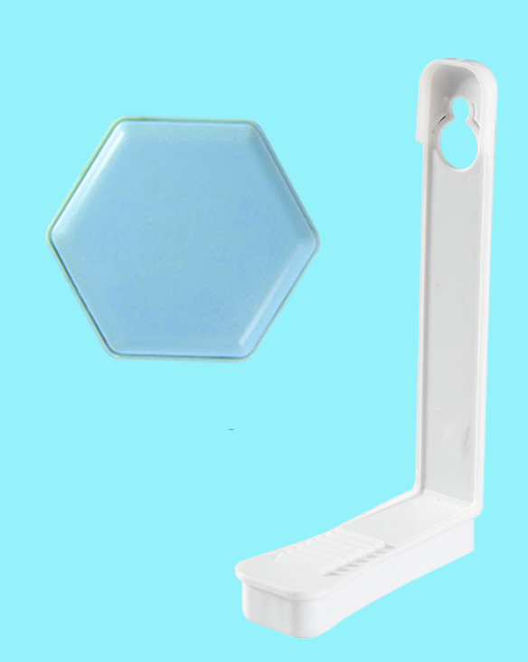 Тримач для простирадла високий з блакитним затиском 18 см (K7-15-1487-ВБЛ)