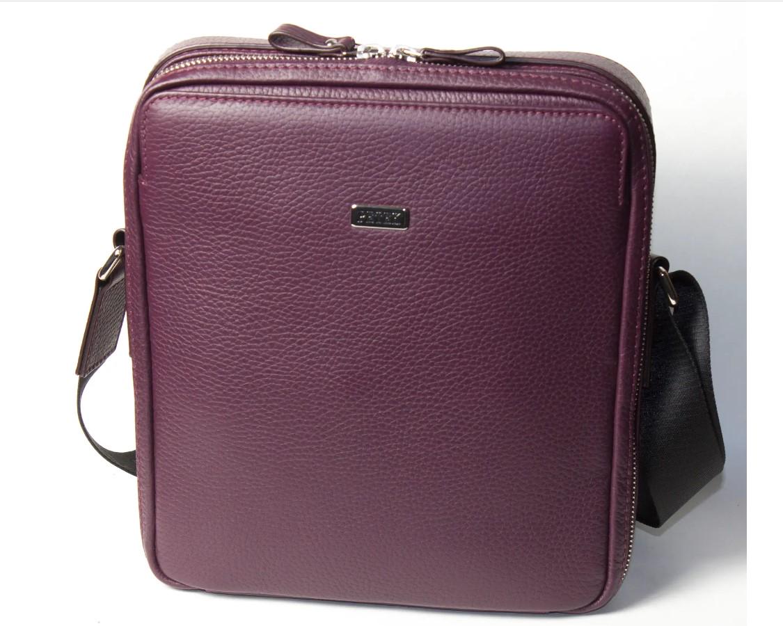 Сумка мужская Petek 3861 кожаная Бордовый (3861-46B-03)