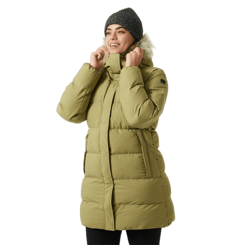 Парка женская Helly Hansen W BLOne SizeSOM PUFFY PARKA S Зеленый (53624-444) - фото 4