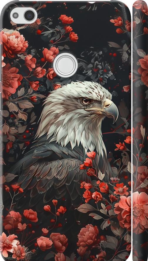 Чохол на Huawei P8 Lite (2017) Квітковий вартовий (6102m-777-42517)