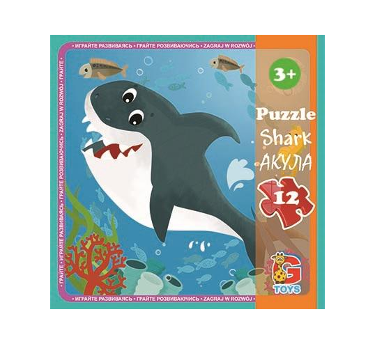 Пазли G-Toys із серії в океані 12 ел. (MTT-139331)