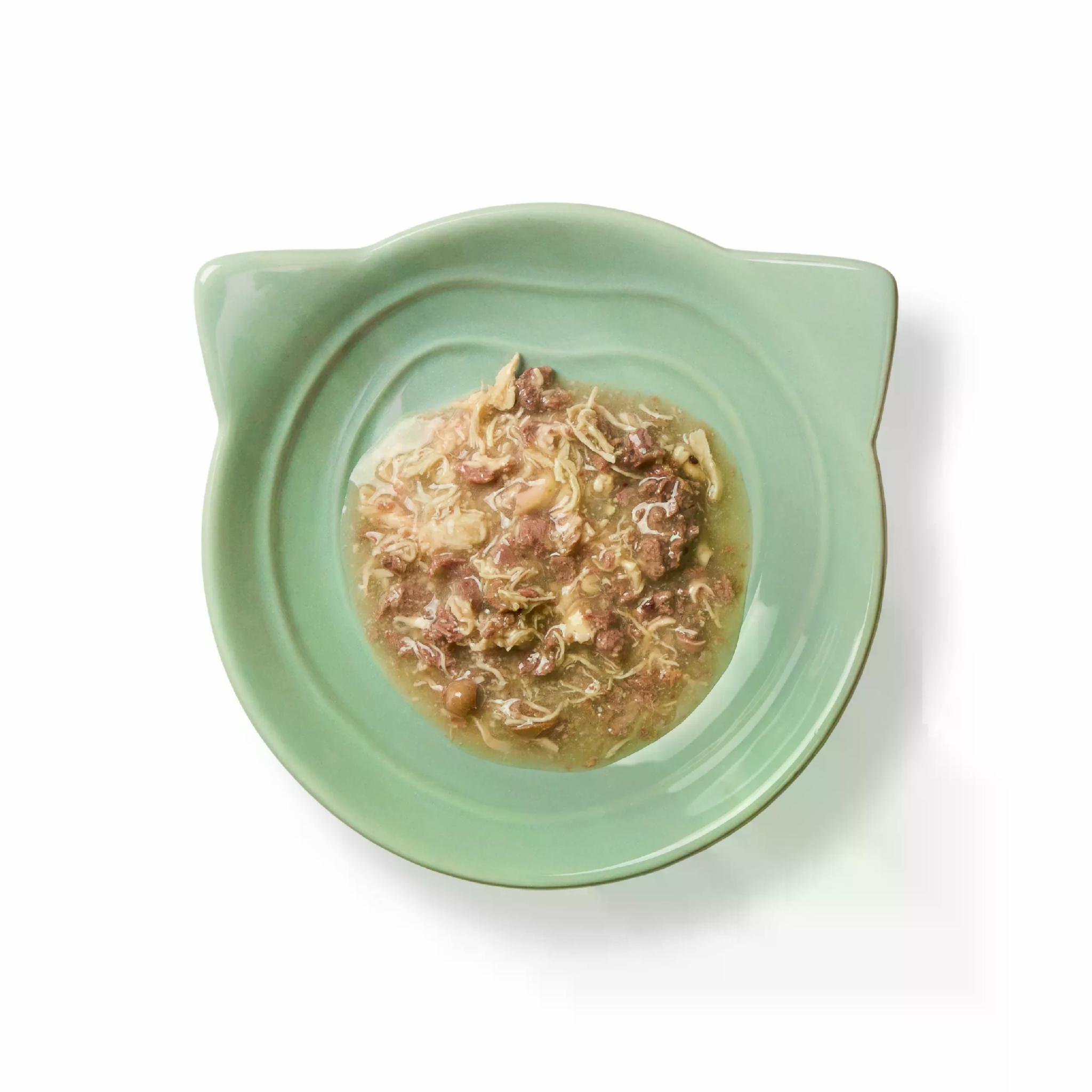 Корм для котів вологий повнораціонний Natural Kitty Meat Lover chiken and heart in gravy з курячим філе та курячим серцем у соусі 70 г - фото 3 Корм для котів вологий повнораціонний Natural Kitty Meat Lover chiken and heart in gravy з курячим філе та курячим серцем у соусі 70 г - фото 3