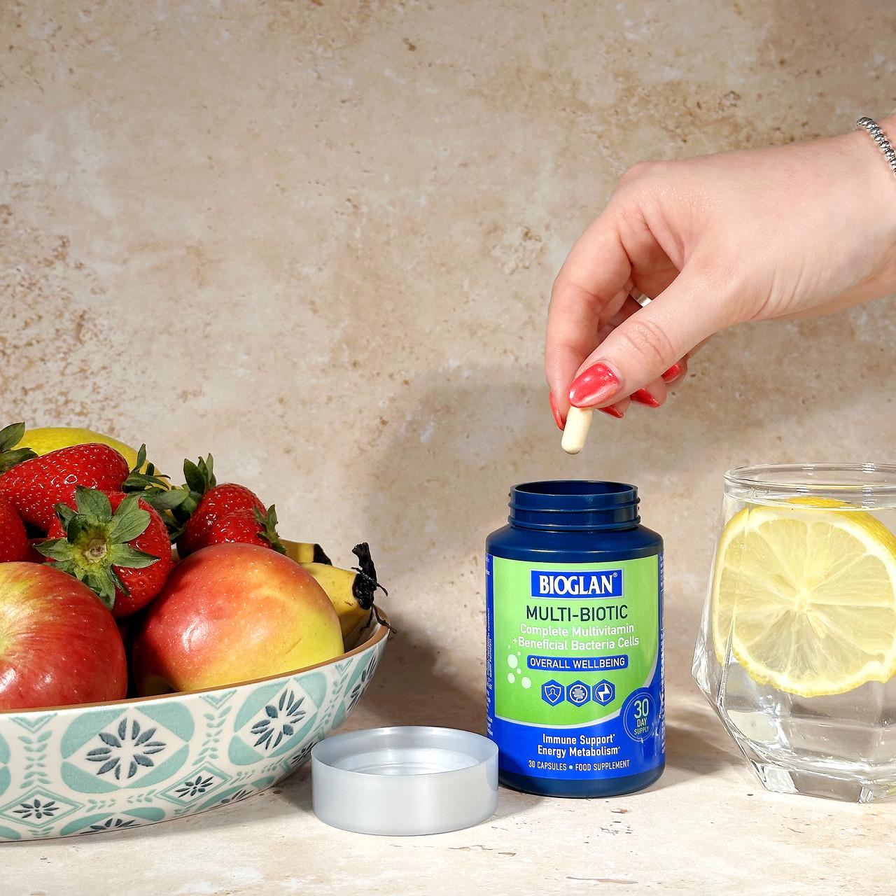 Поливитамины и пробиотики для иммунитета Bioglan Multi-Biotic 30 капсул (24908020) - фото 2 Поливитамины и пробиотики для иммунитета Bioglan Multi-Biotic 30 капсул (24908020) - фото 2