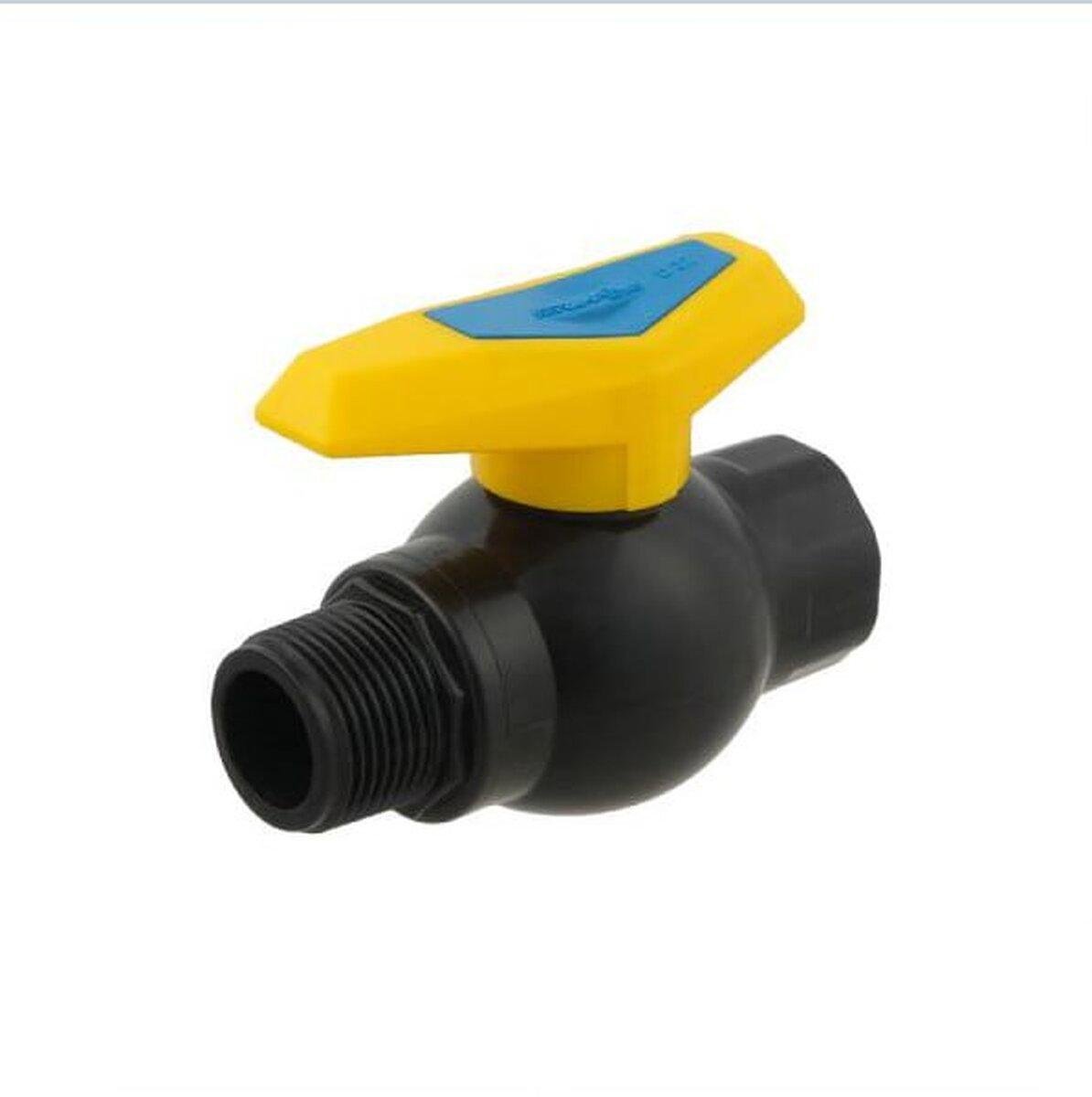 Кран кульовий ПНД SantehPlast ВЗ 1" (SW-92897)