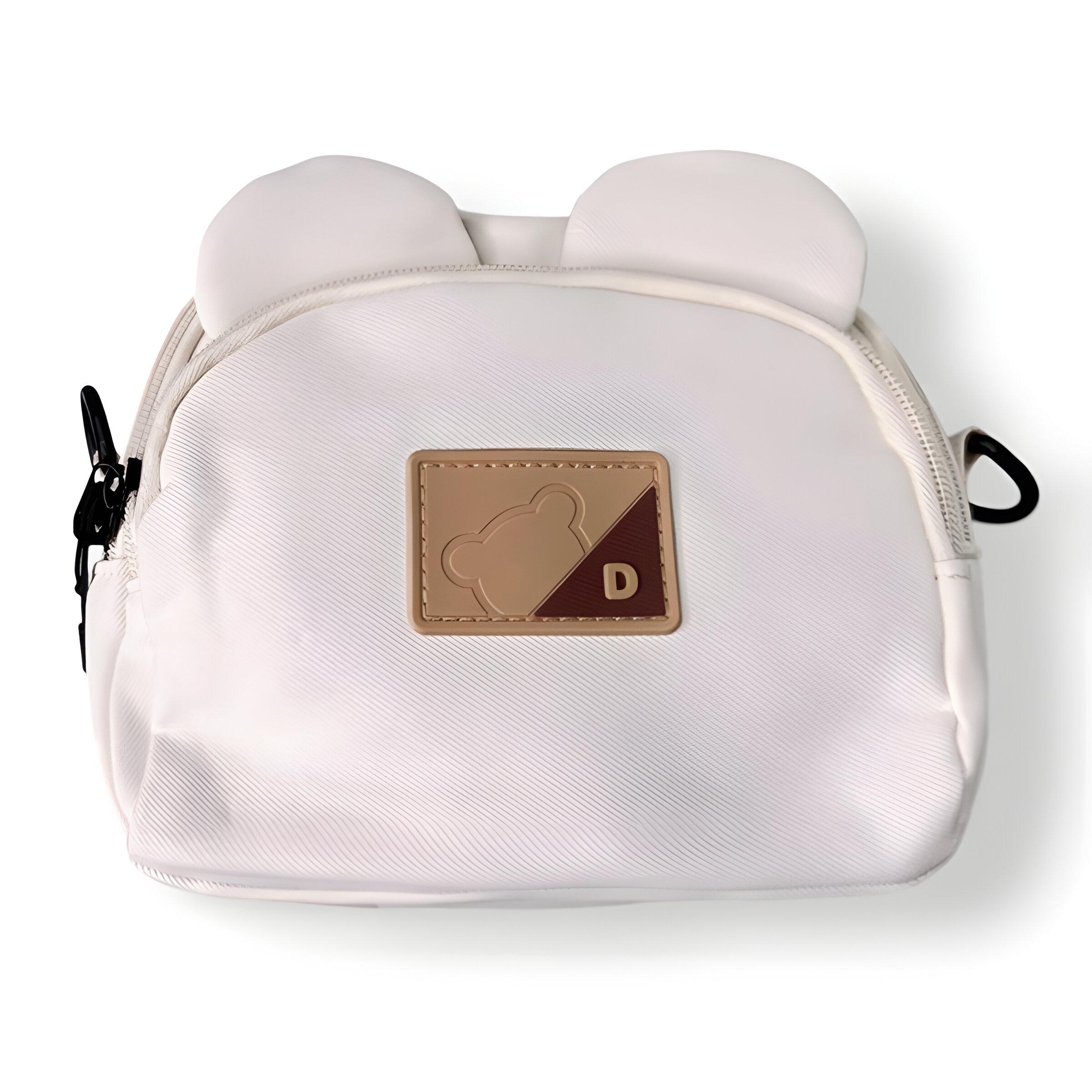 Сумка детская кросс-боди с ушками 19х16х7 см Белый (25-571) - фото 6