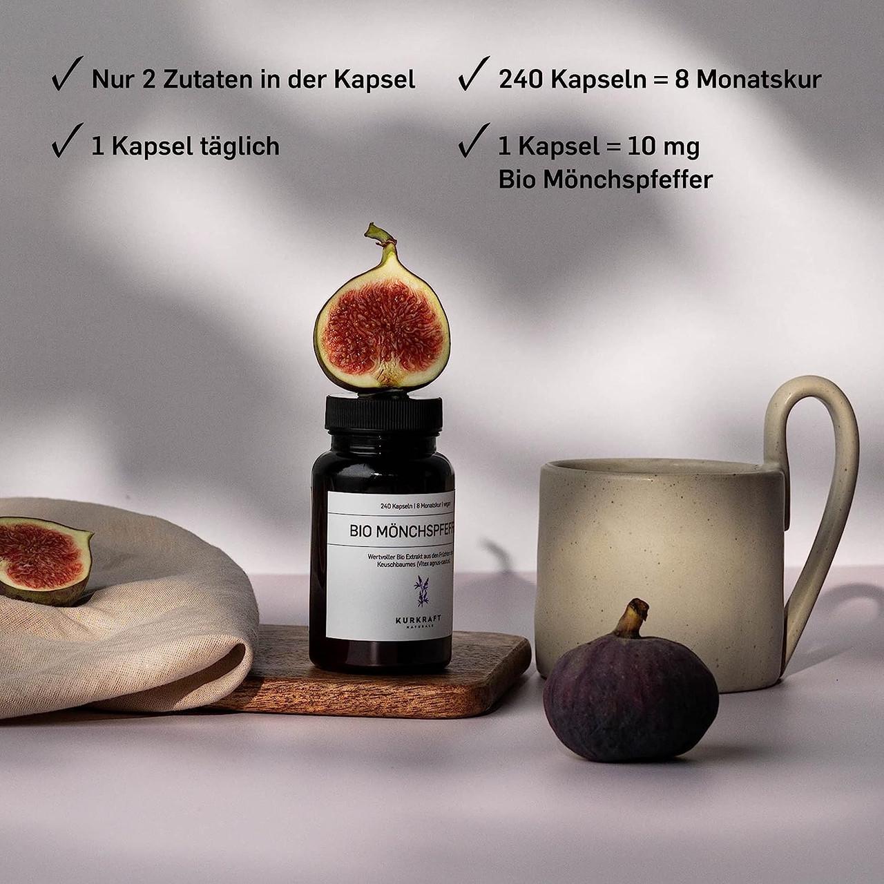 Витамины для иммунитета Kurkraft Витекс священный 10 мг 180 капс. (50091679) - фото 5 Витамины для иммунитета Kurkraft Витекс священный 10 мг 180 капс. (50091679) - фото 5