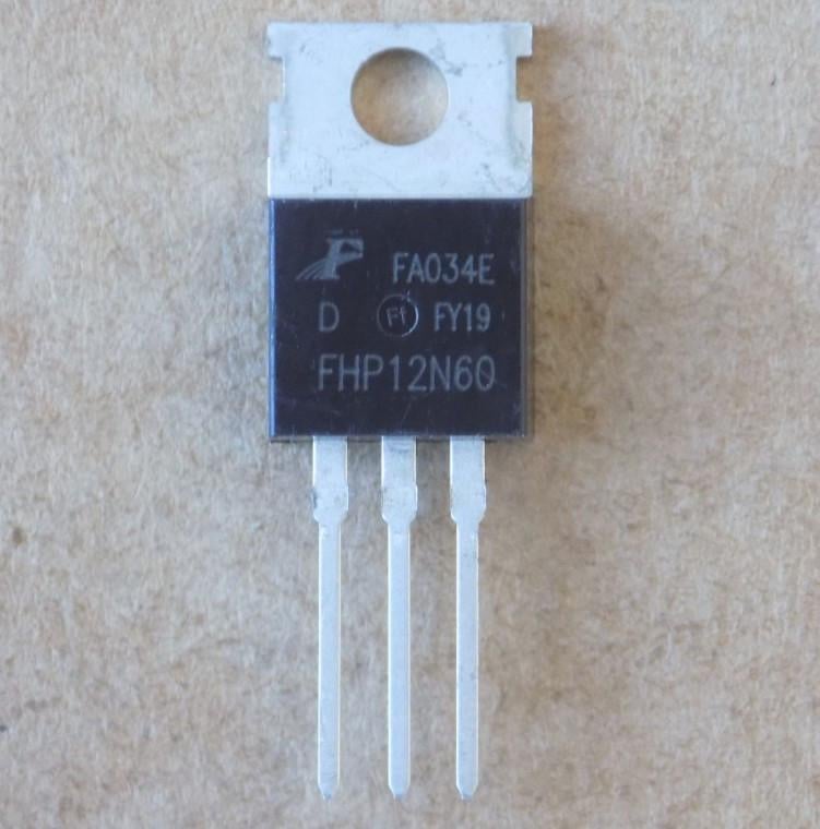 Транзистор FHP12N60 для TSP12N60M/JCS12N60CT/FQP12N60C/YR12N60/RD-A 12N60/WFP12N60 (51326)