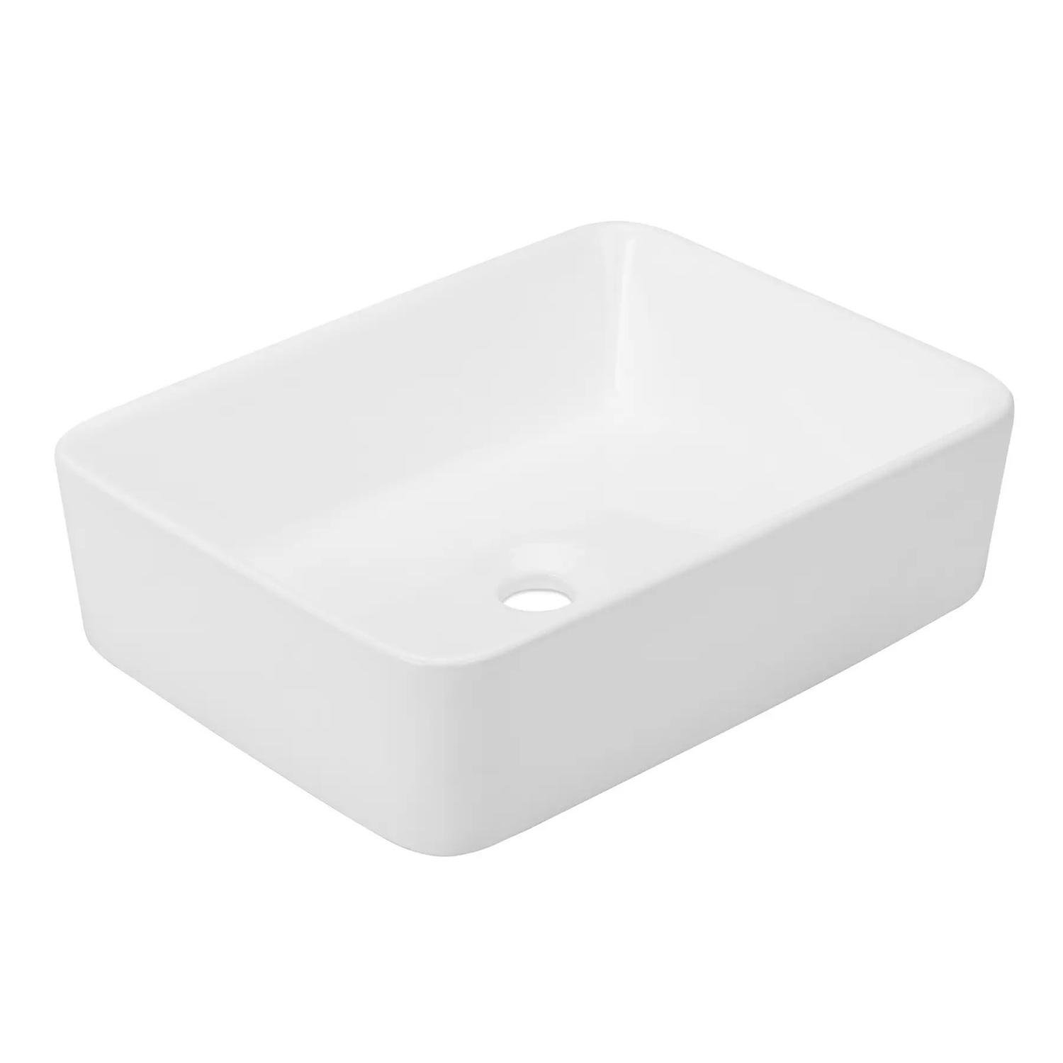 Умывальник накладной VOLLE Volle 13-01-01 480x370x130 мм Белый (82895)
