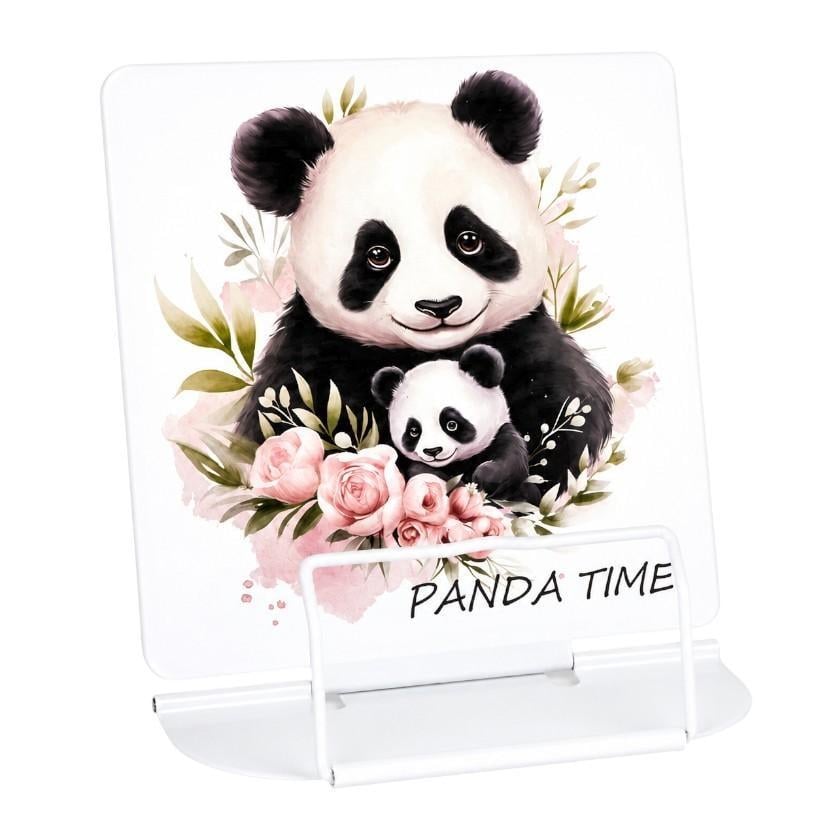 Подставка для книг металлическая Bambi Panda time Белый (KP-406-B-54)