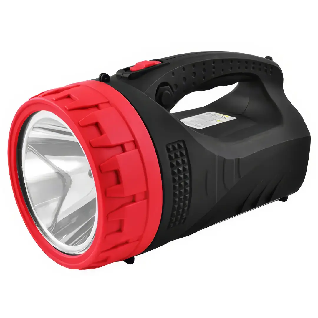 Фонарик аккумуляторный ручной Opera Digital OP-2829TP светодиодный фонарик переносной с ручкой и боковой лампой 5 Вт Черный (2768591902)