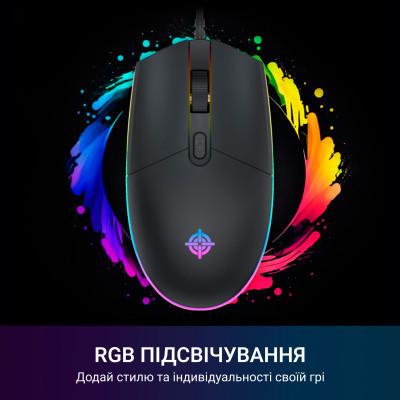 Компьютерная мышка GamePro GM152 USB Black (GM152) - фото 4