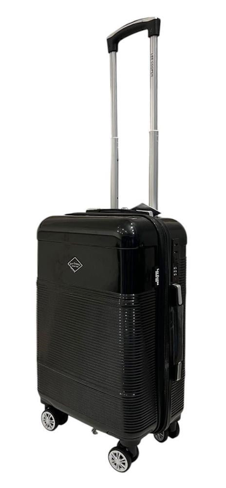 Чемодан малый для ручной клади Lee Cooper 32203 поликарбонат S Черный - фото 1