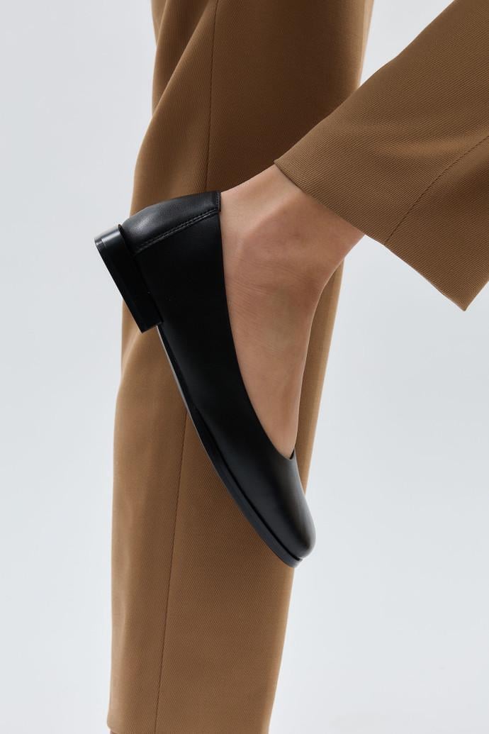 Балетки LONZA шкіряні р. 36 Чорний (196081)