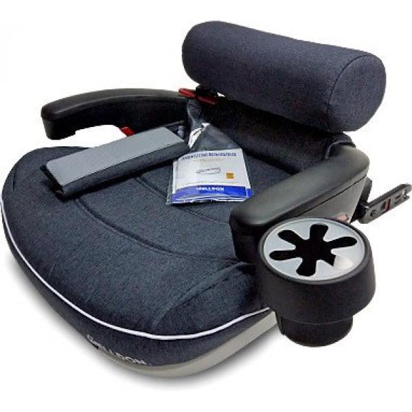 Дитяче автокрісло Welldon Travel Pad IsoFix графітовий (PG09-TP95-001)