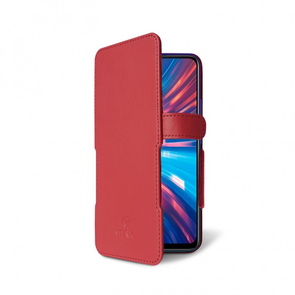 Чехол книжка Stenk Prime для Vivo V17 Neo Красный (63763)