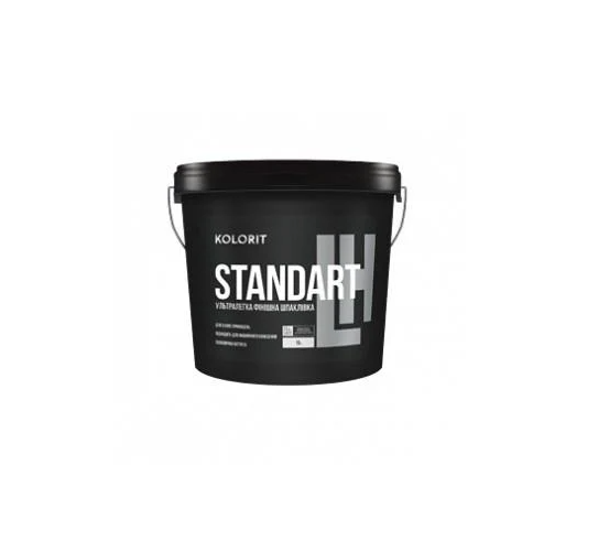 Шпаклевка ультралегкая финишная акриловая Kolorit Standart LH 2 кг (1788030842)