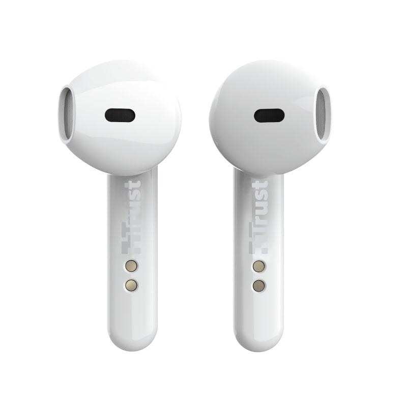 Наушники беспроводные Bluetooth Trust Primo Touch True Wireless White (iz15492) - фото 2