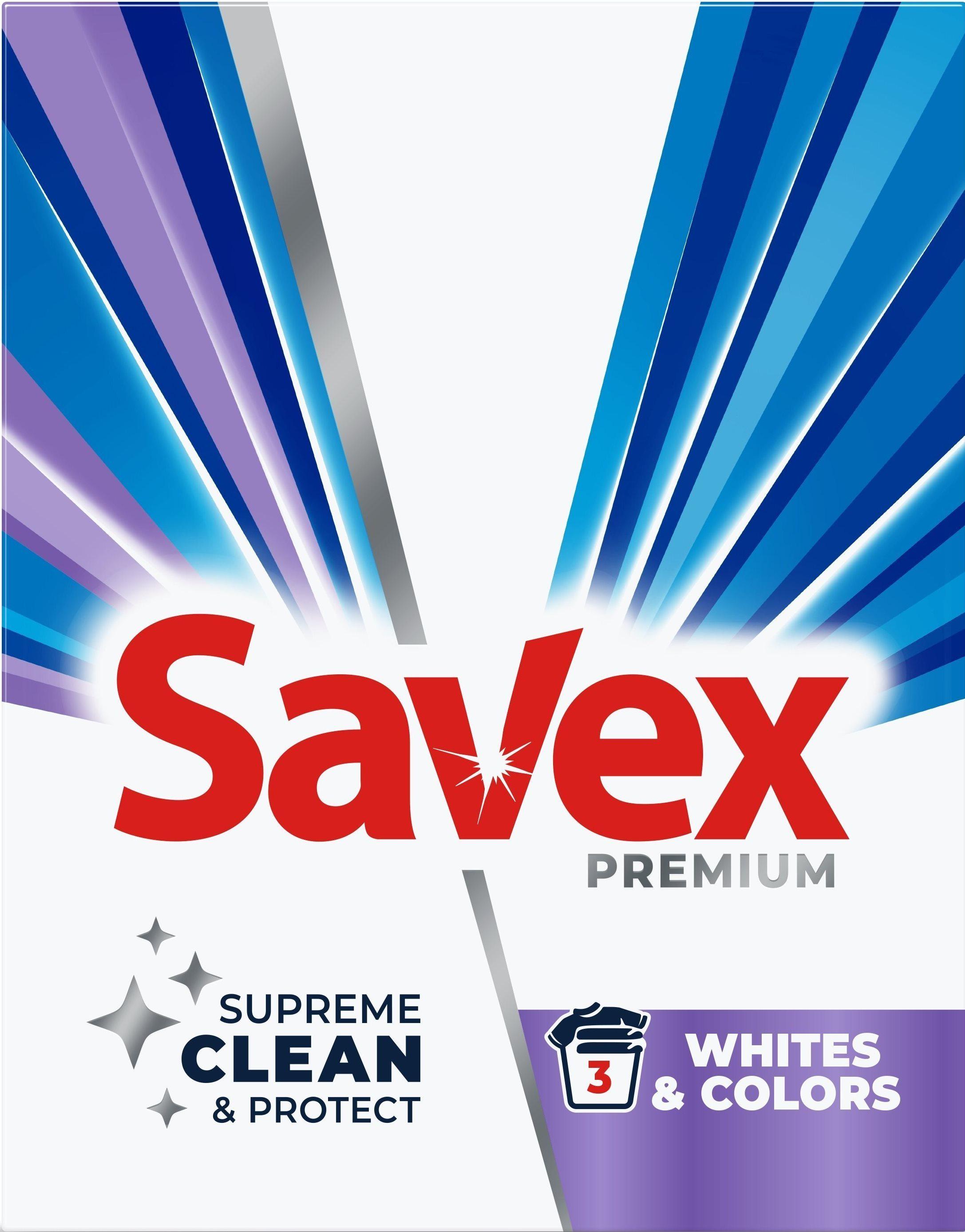 Стиральный порошок Savex Premium ручной Whites & Colors 400 г (1732)