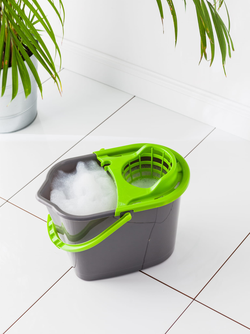 Відро з віджимом прямокутне 10 л