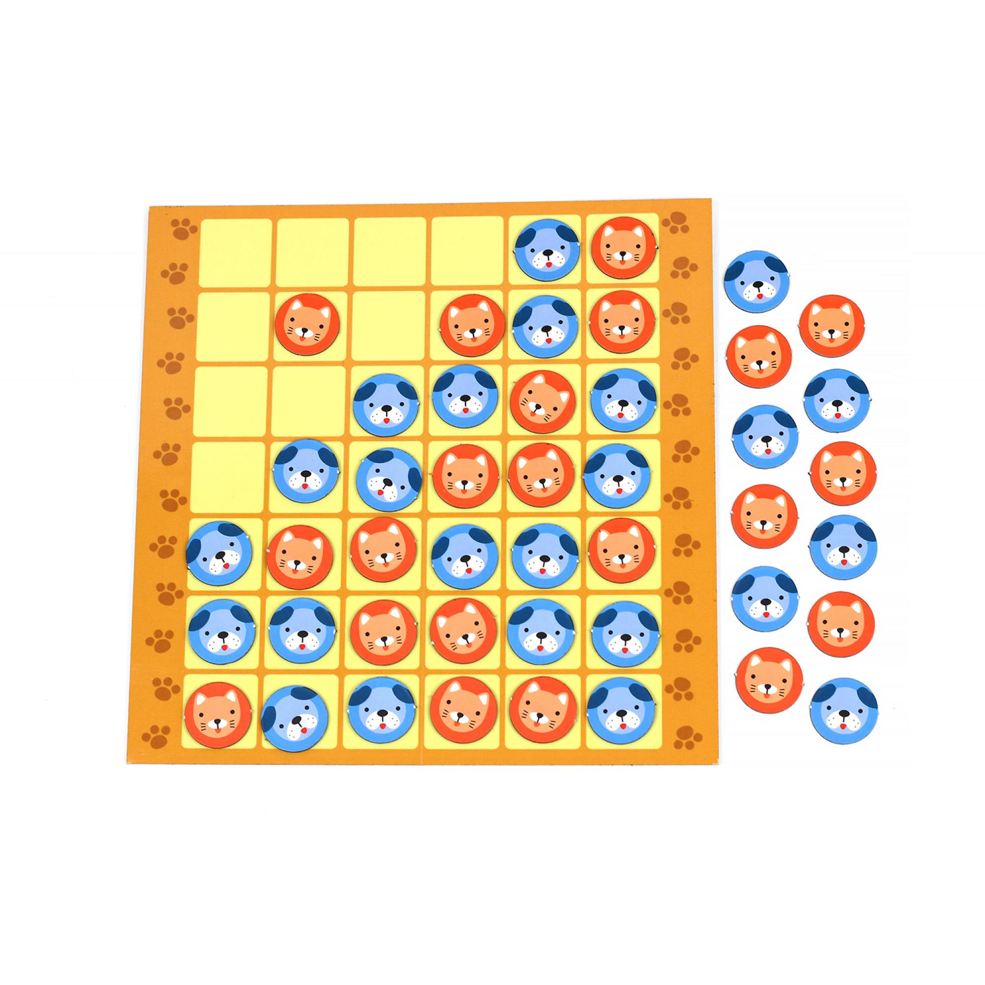 Настільна гра Умняшка 4 в ряд Різнокольоровий (SR-113-N-384) - фото 3 Настільна гра Умняшка 4 в ряд Різнокольоровий (SR-113-N-384) - фото 3