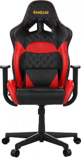 Геймерское кресло Gamdias Zelus E1 Black/Red - фото 9