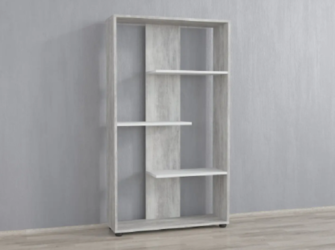 Стеллаж для книг напольный Бетон (P122в) - фото 1 Стеллаж для книг напольный Бетон (P122в) - фото 1