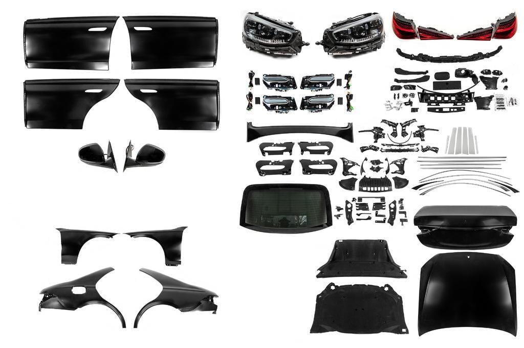 Комплект рестайлинга в W223 GBT для Mercedes S-сlass W221 2005-2013 гг. под покраску (169681)