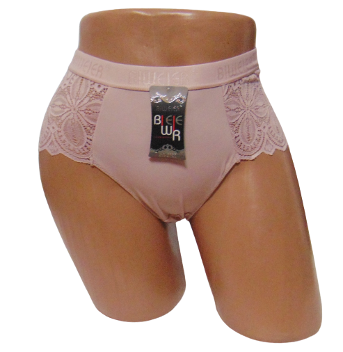 Женские трусики высокие Biweier 9527 XL Пудровый (1759951021) Женские трусики высокие Biweier 9527 XL Пудровый (1759951021)