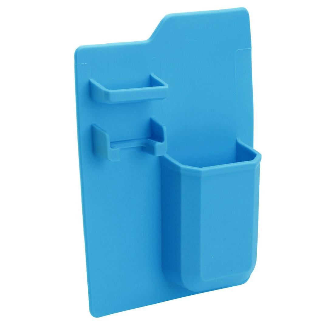 Силиконовый настенный органайзер J-MART Mighty Toothbrush Holder 1031 Синий