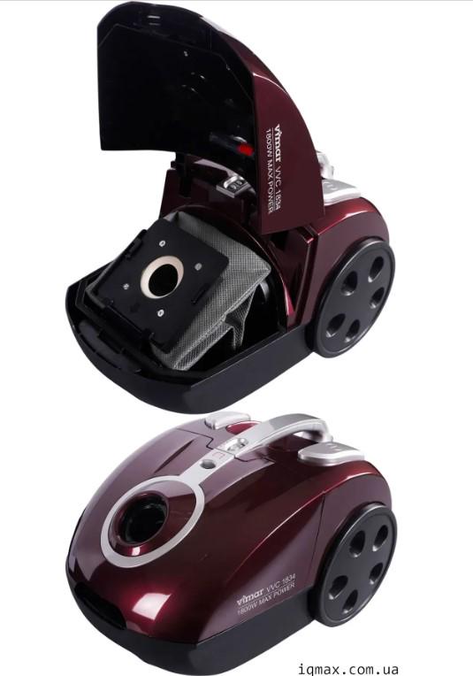 Пилосос для сухого прибирання Vimar VVC-1834R (29194791) - фото 6 Пилосос для сухого прибирання Vimar VVC-1834R (29194791) - фото 6