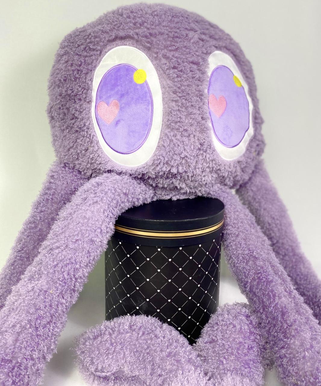 М'яка іграшка-подушка Восьминіг Обнімаш 190 см Фіолетовий (E33172) - фото 2 М'яка іграшка-подушка Восьминіг Обнімаш 190 см Фіолетовий (E33172) - фото 2