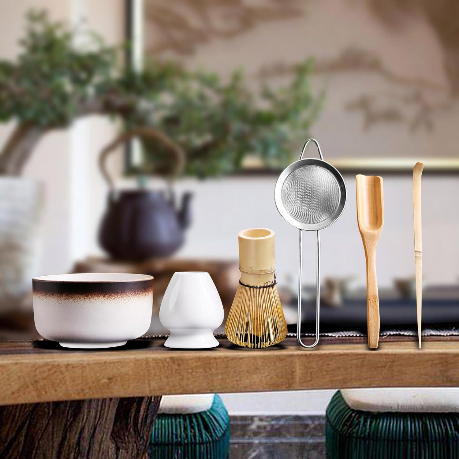 Комплект інструментів для приготування чаю матча Moolo 6в1 - фото 4