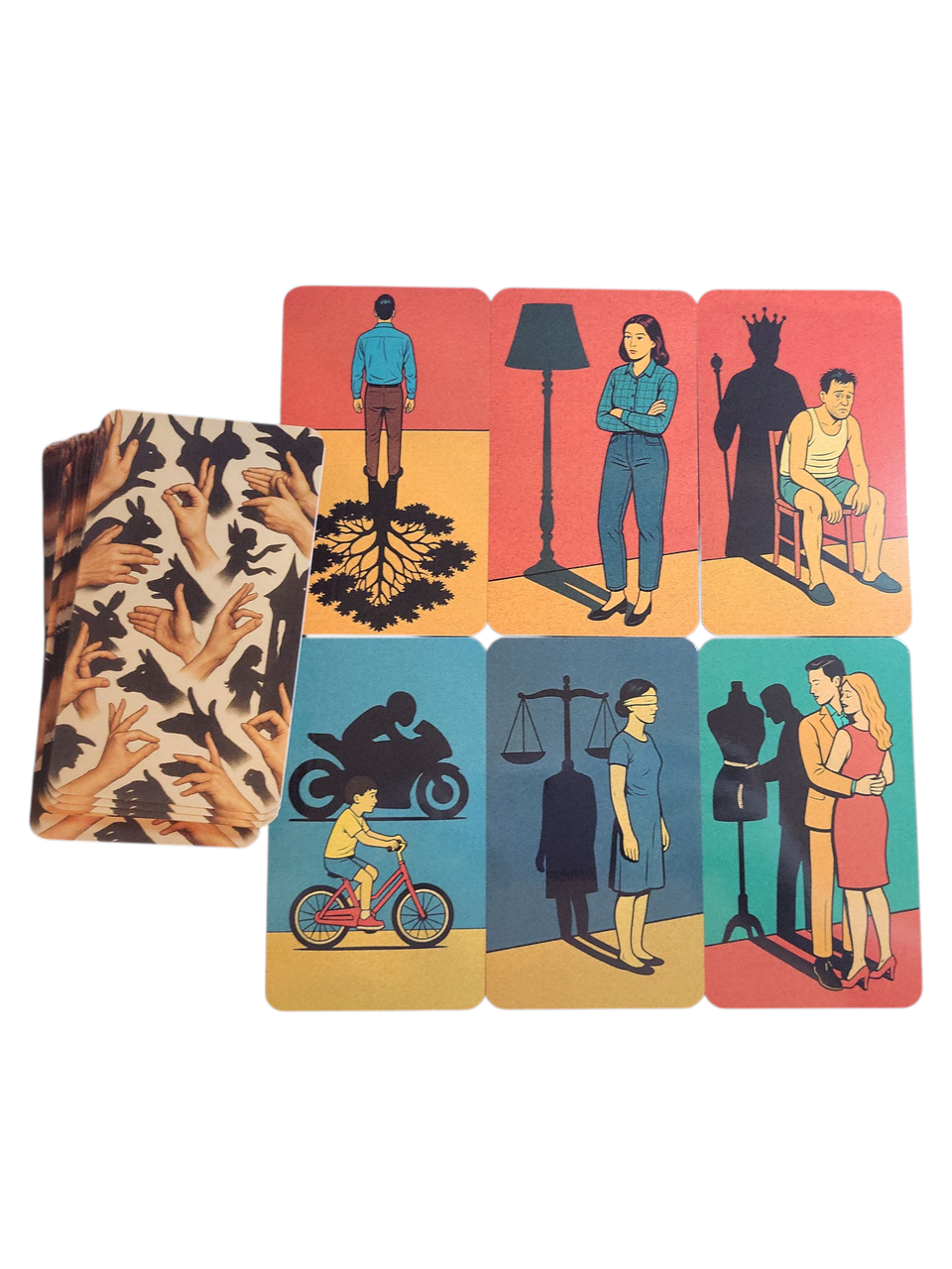 Метафорические ассоциативные карты Я и моя тень 60 шт.