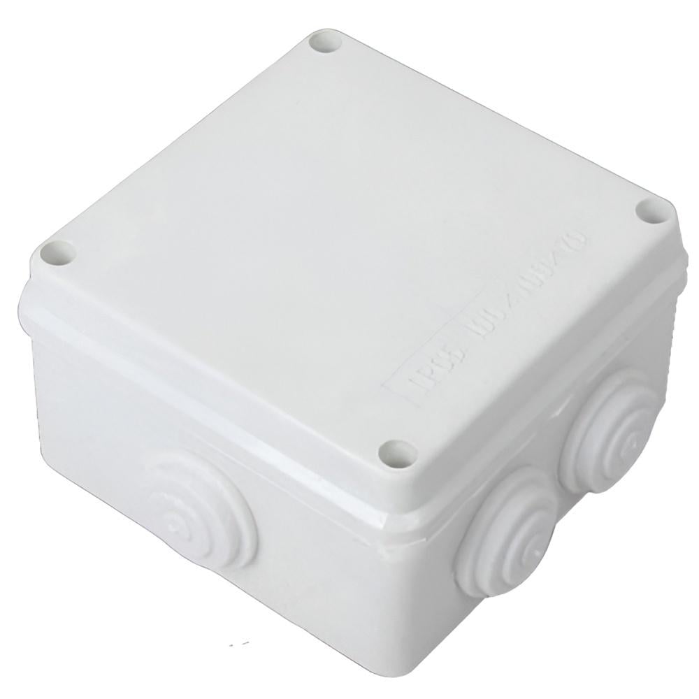 Распределительная коробка Lemanso квадрат с резиновыми заглушками 150x110x70 мм (LMA203)