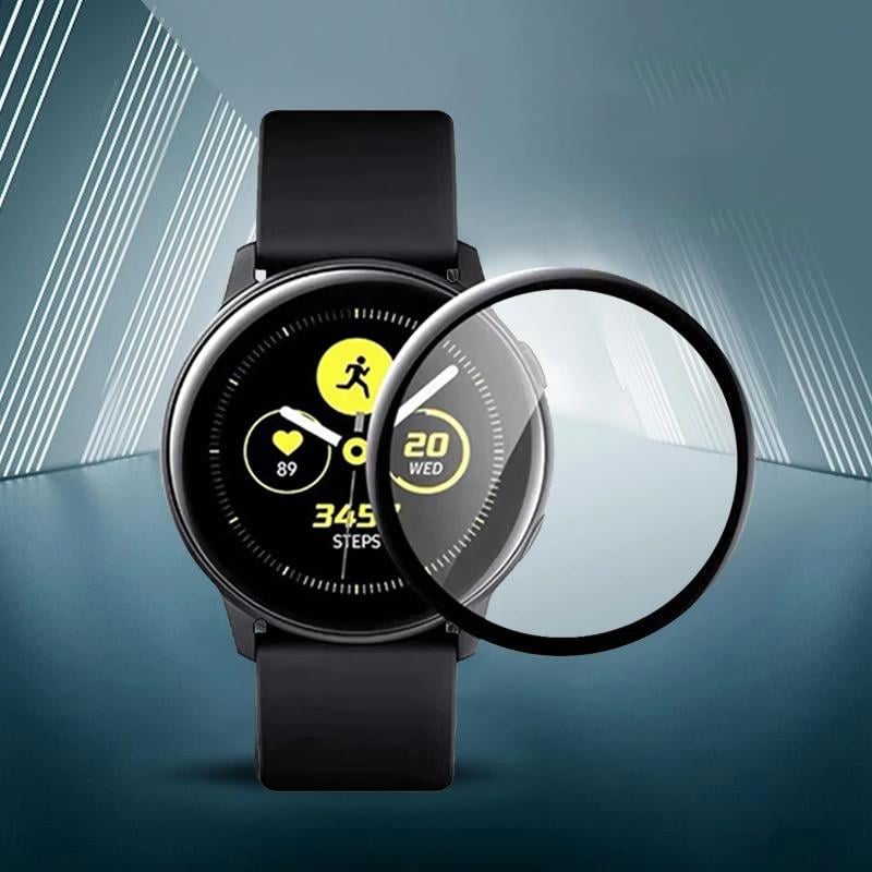 Защитная пленка BeCover для Samsung Galaxy Watch Active SM/R500 Black (706034) - фото 6