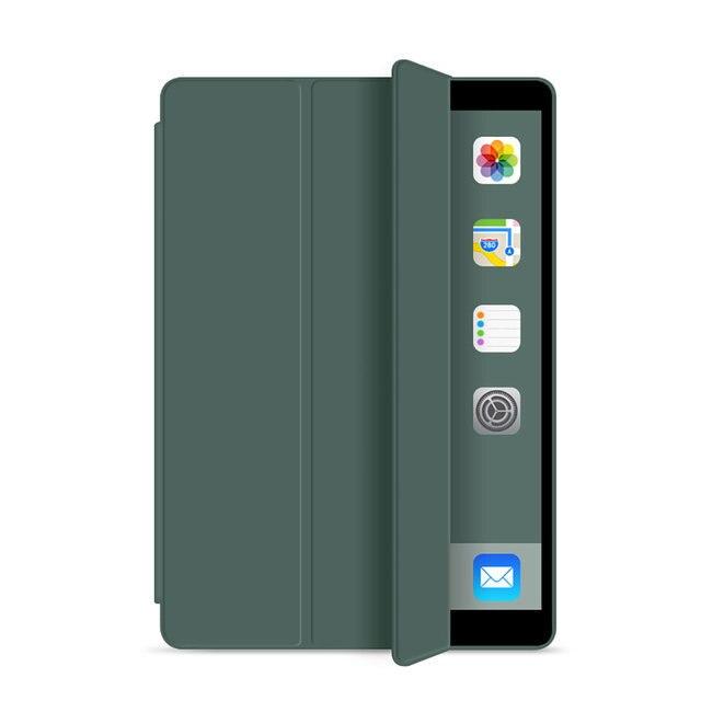 Чехол-книжка, обложка WIWU Smart Folio with Pencil Slot for iPad 10.2 , Pine Green - фото 2 Чехол-книжка, обложка WIWU Smart Folio with Pencil Slot for iPad 10.2 , Pine Green - фото 2