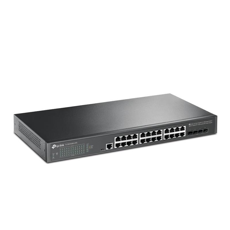 Коммутатор TP-Link TL-SG3428X-UPS - фото 2 Коммутатор TP-Link TL-SG3428X-UPS - фото 2