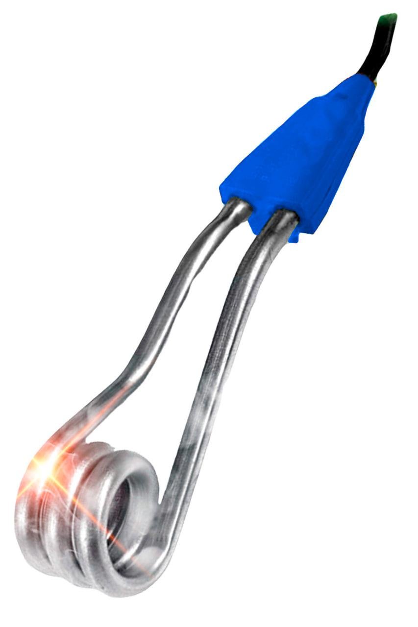 Кип'ятильник електричний занурювальний BRS алюмінієвий побутовий 500 Вт Blue (543806885)