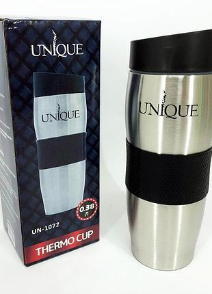 Термокружка Unique UN-1072 0,38 л Черный (MX-10079D) - фото 2